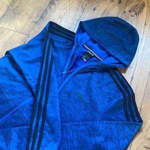 Men’s Adidas Climate Warm Zip Uo Hoodie size Large